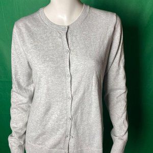GAP Spring Grey Crewneck Sweaters Cardigan’s Large